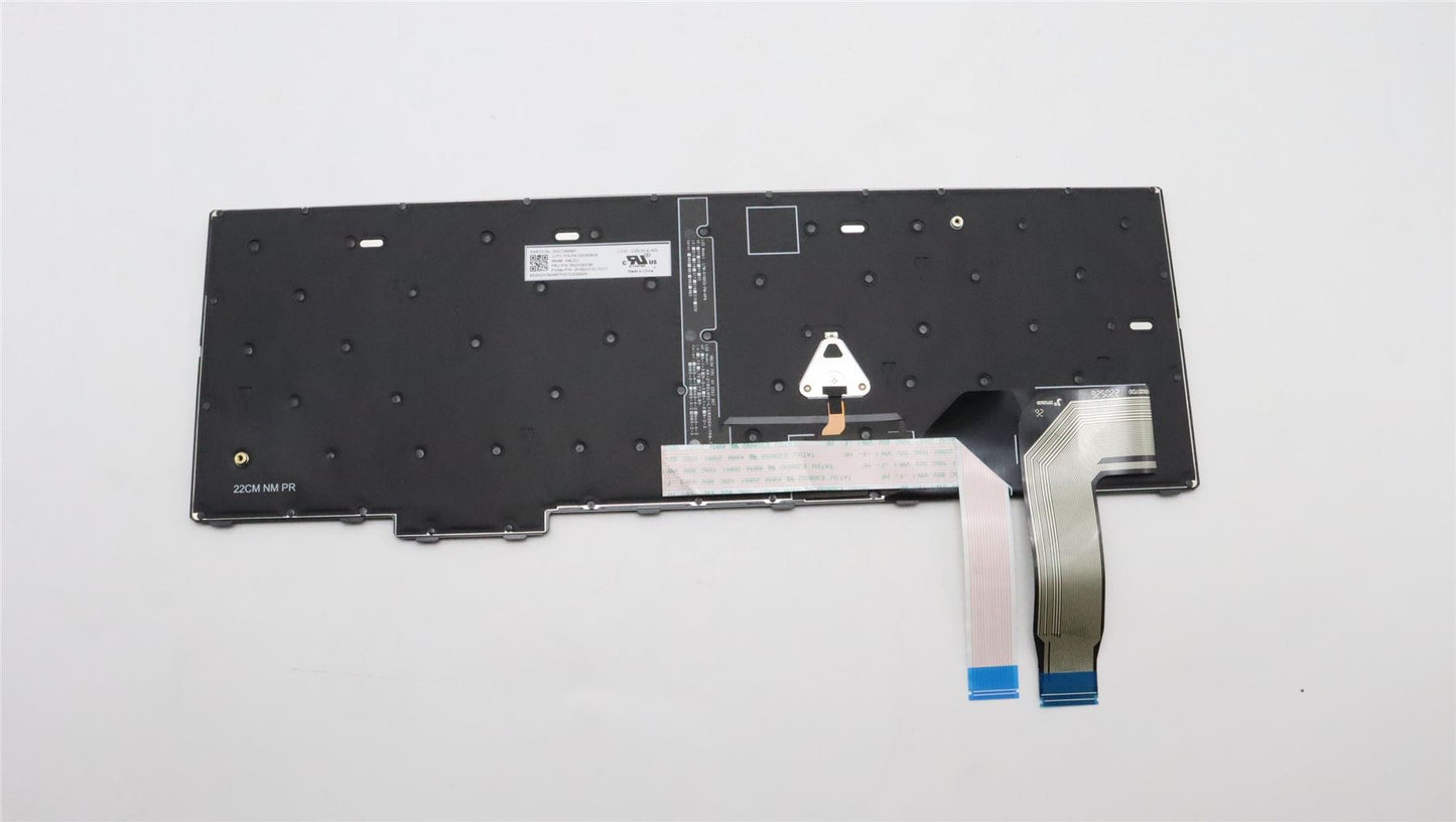 Lenovo ThinkPad P16s 1 L15 3 T16 1 Keyboard Czech Black Backlit 5N21D93795