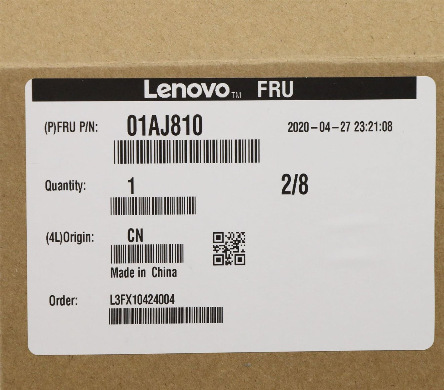 Lenovo IEEE 1394 Card PCIex1 (TI) LP 01AJ810