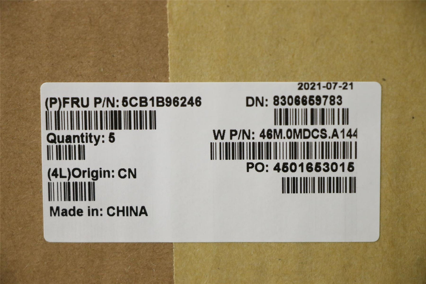 Lenovo Upper Case ASM_POR W 82HV BL GY 5CB1B96246