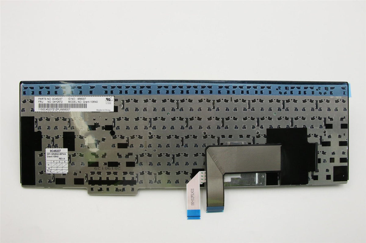 Genuine Lenovo ThinkPad Edge E531 E540 Keyboard Norwegian Black 04Y2672