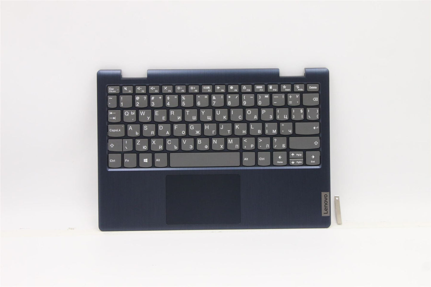 Lenovo Flex 3-11ADA05 Palmrest Cover Touchpad Keyboard Bulgarian Blue 5CB0Z53031