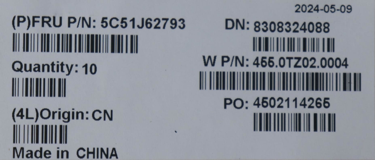 Lenovo CARDPOP FRU BOARD_CS_Fenrir3 Sensor Board 5C51J62793