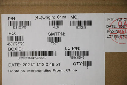 Lenovo IdeaPad 3-15ARE05 3-15IIL05 Keyboard Palmrest Top Cover Grey 5CB1D03715