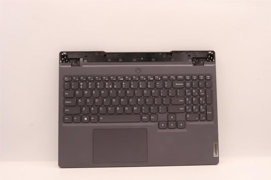Lenovo 5 15ARH7H Palmrest Cover Touchpad Keyboard US Euro Storm Grey 5CB1H68459
