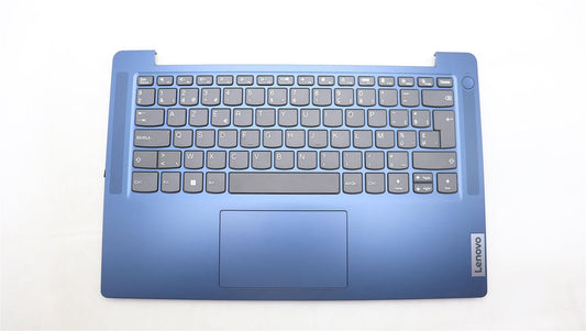 Lenovo IdeaPad 3 14IAH8 Palmrest Cover Touchpad Keyboard Belgian 5CB1M46586