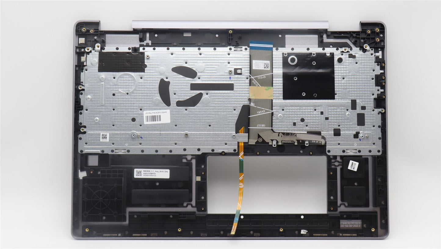 Lenovo Yoga 7 16ARP8 Keyboard Palmrest Top Cover Portuguese 5CB1L50416