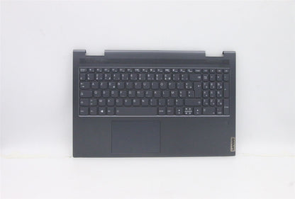 Lenovo Yoga 7-15ITL5 Keyboard Palmrest Top Cover French Blue 5CB1A22464