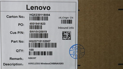 Lenovo 5W10V25819 Wireless,CMB,IN,AX203