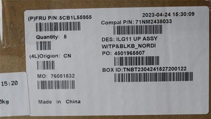 Lenovo LOQ 16APH8 LOQ 16IRH8 Palmrest Cover Touchpad Keyboard Nordic 5CB1L55955