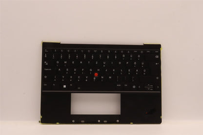 Lenovo ThinkPad Z13 Gen 1 Keyboard Palmrest Top Cover Hungarian Black 5M11H95045