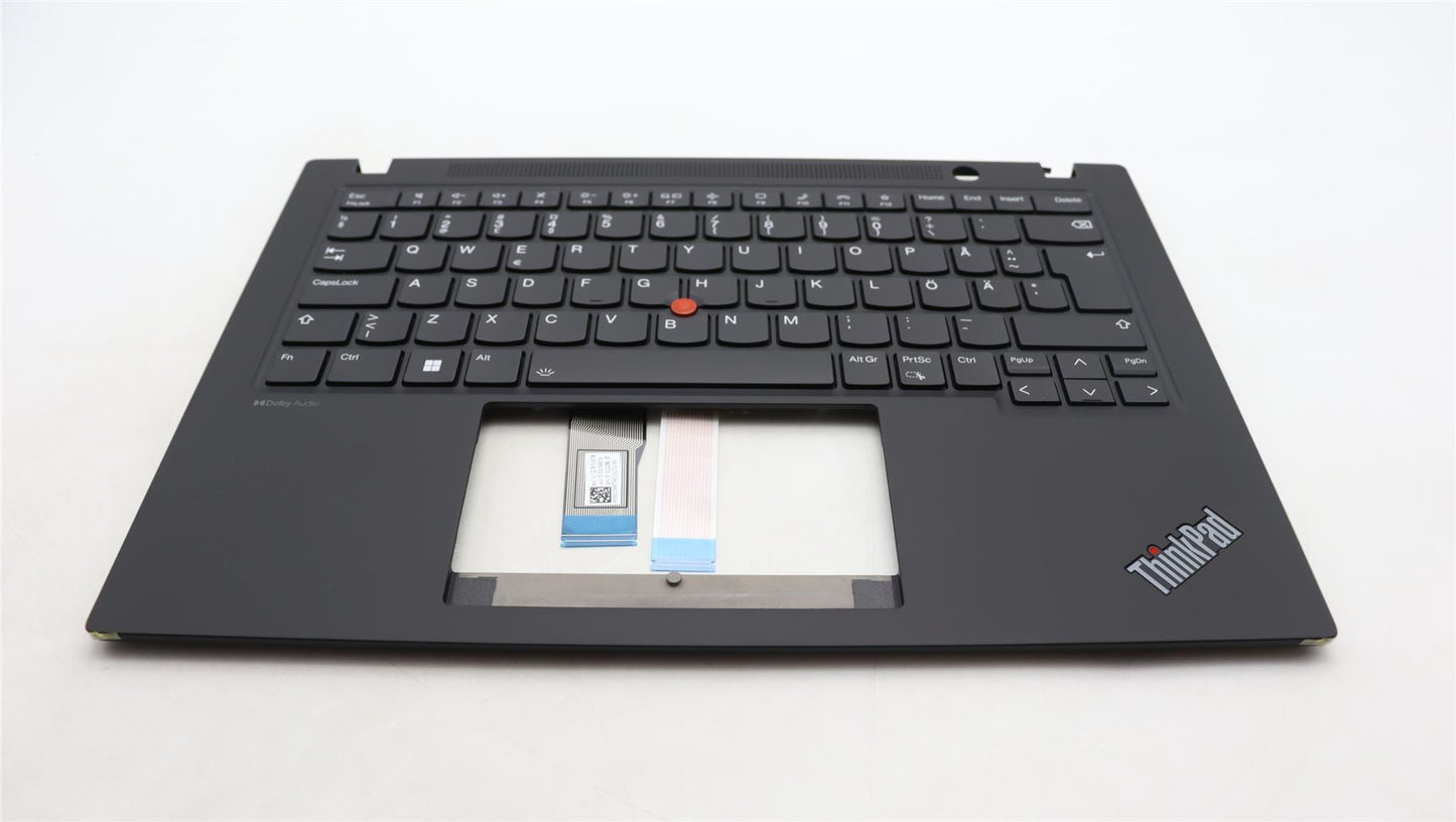 Lenovo ThinkPad T14s Gen 4 Keyboard Palmrest Top Cover Black Backlit 5M11L59399