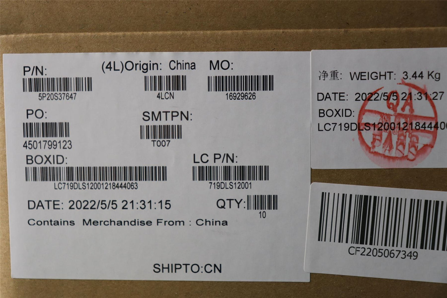 Lenovo Thermalpad L82TF SSD 5P20S37647