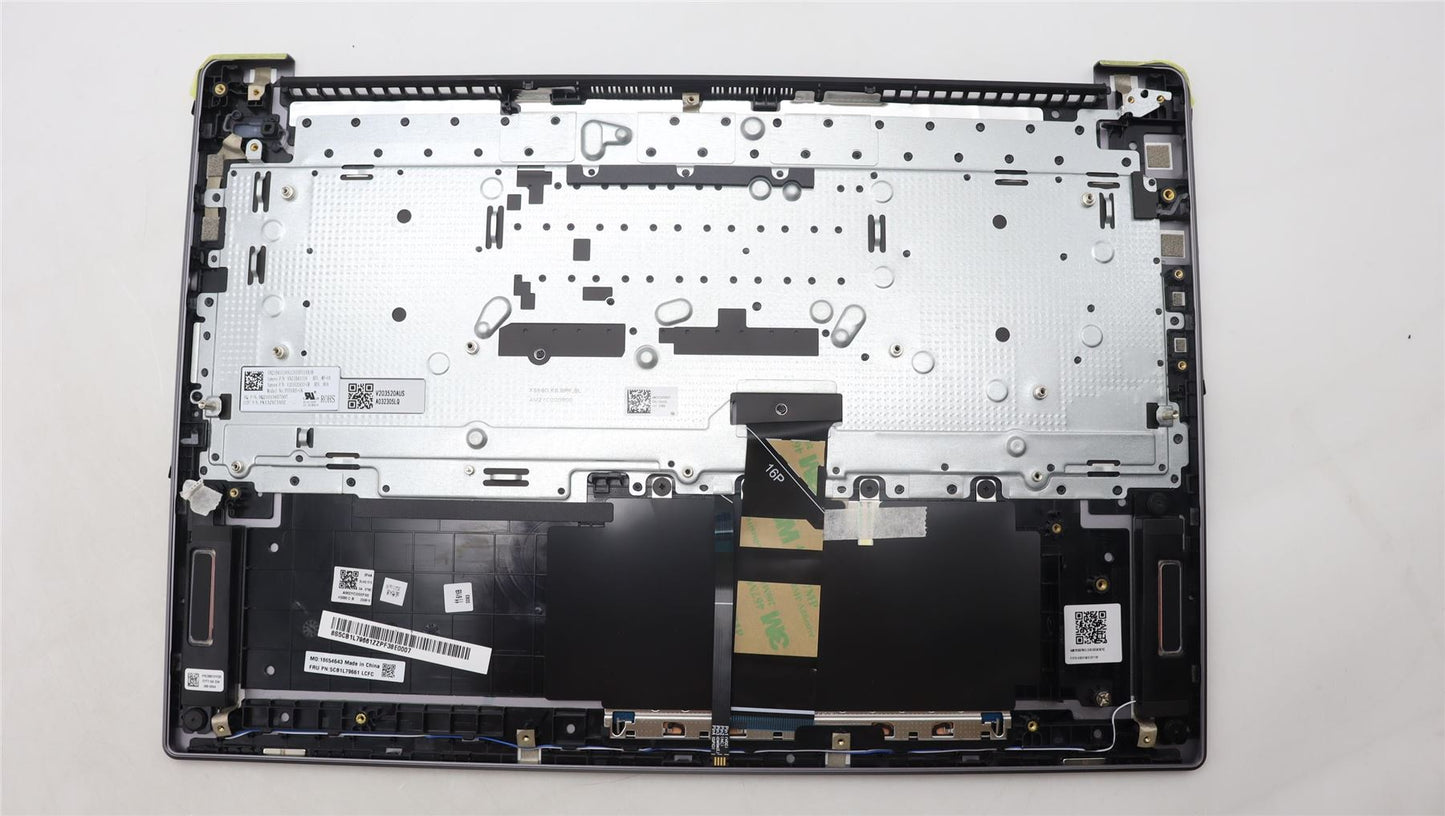 Lenovo IdeaPad 5 16APH8 Palmrest Cover Touchpad Keyboard Greek 5CB1L79661