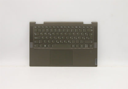 Lenovo IdeaPad 7 14ITL5 Palmrest Cover Touchpad Keyboard Slovenian 5CB1A08864