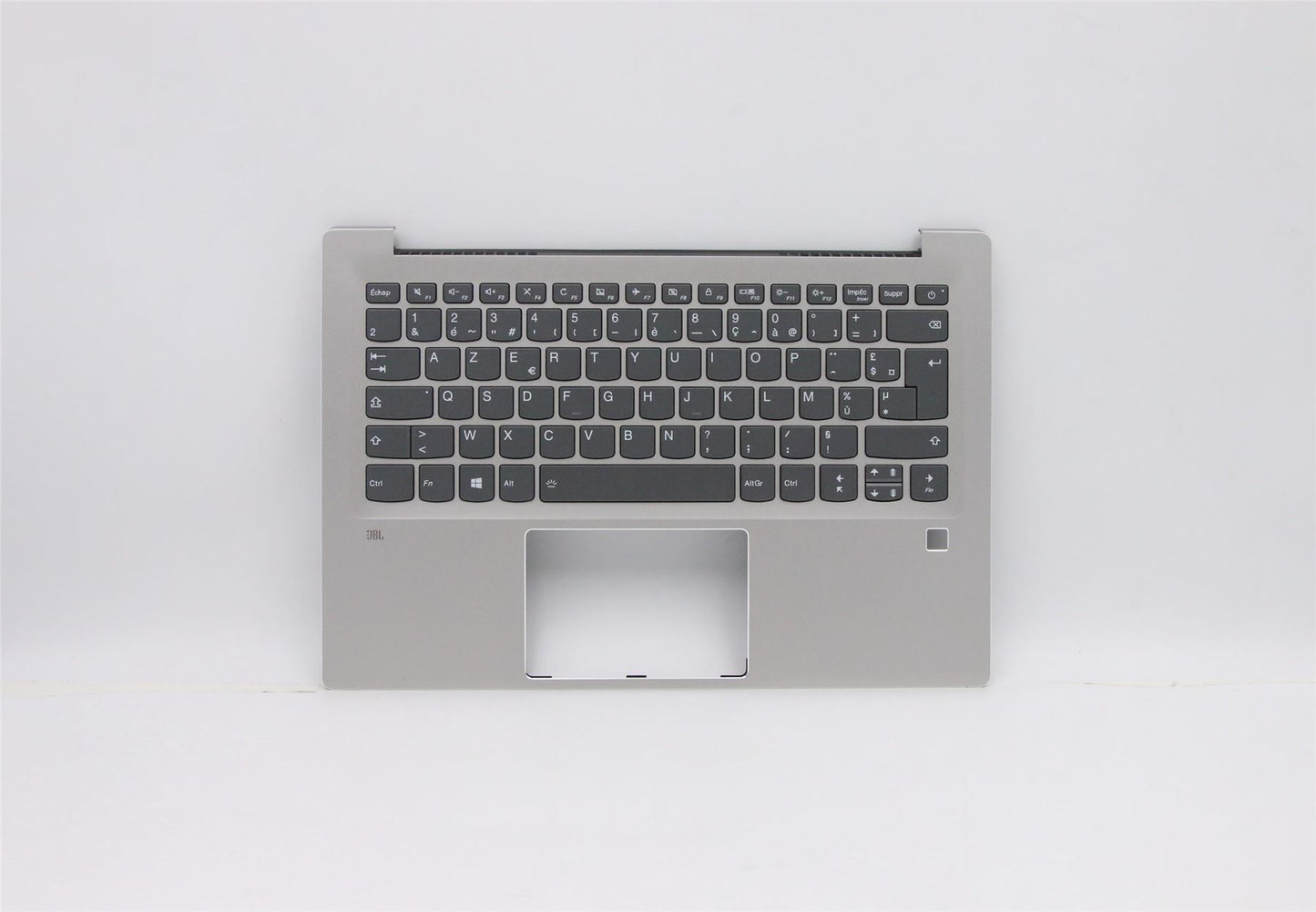 Lenovo IdeaPad 720S-14IKB Keyboard Palmrest Top Cover French Silver 5CB0N79748