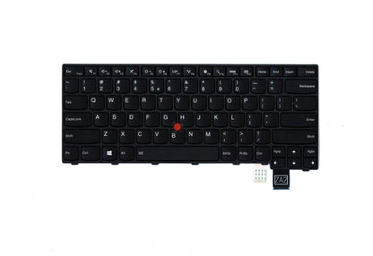 Lenovo ThinkPad T460p Keyboard US International Black Backlit 00UR425