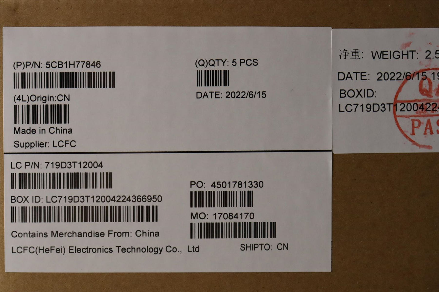 Lenovo Lower Case L 82RK W_HDD_A/B_U 5CB1H77846