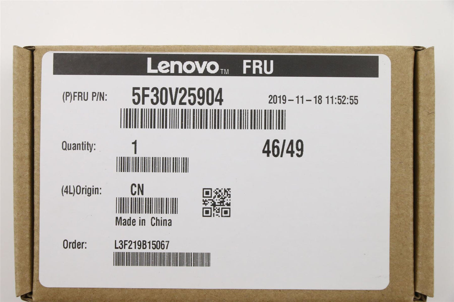 Lenovo FRU FPR Prometheus MG-JYT 5F30V25904