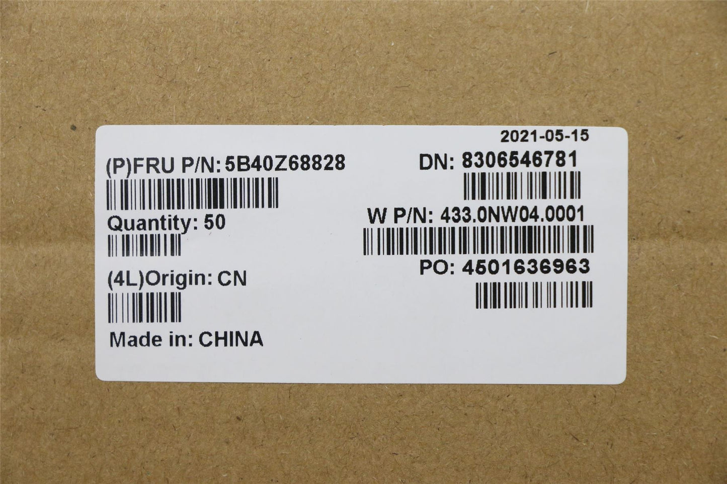 Lenovo IO board Bracket MB L14W GEN2 5B40Z68828