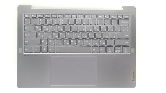 Lenovo Yoga 6 14IAP8 Palmrest Cover Touchpad Keyboard Russian 5CB1K03797