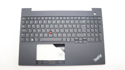 Lenovo ThinkPad E16 Gen 1 Keyboard Palmrest Top Cover Black Backlit 5M11L65294