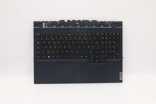 Lenovo Legion 5-15ITH6 Palmrest Touchpad Cover Keyboard French Blue 5CB1D10907