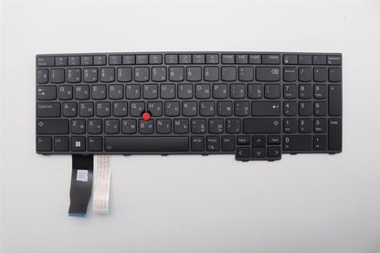 Lenovo ThinkPad P16v Gen 1 L15 Gen 4 T16 Gen 2 Keyboard Russian Black 5N21K05171