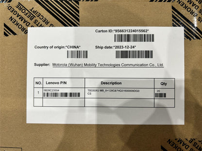 Lenovo TB330XU MB_8+128G_AT&*HQ31600009DG0 CS 5B28C23554