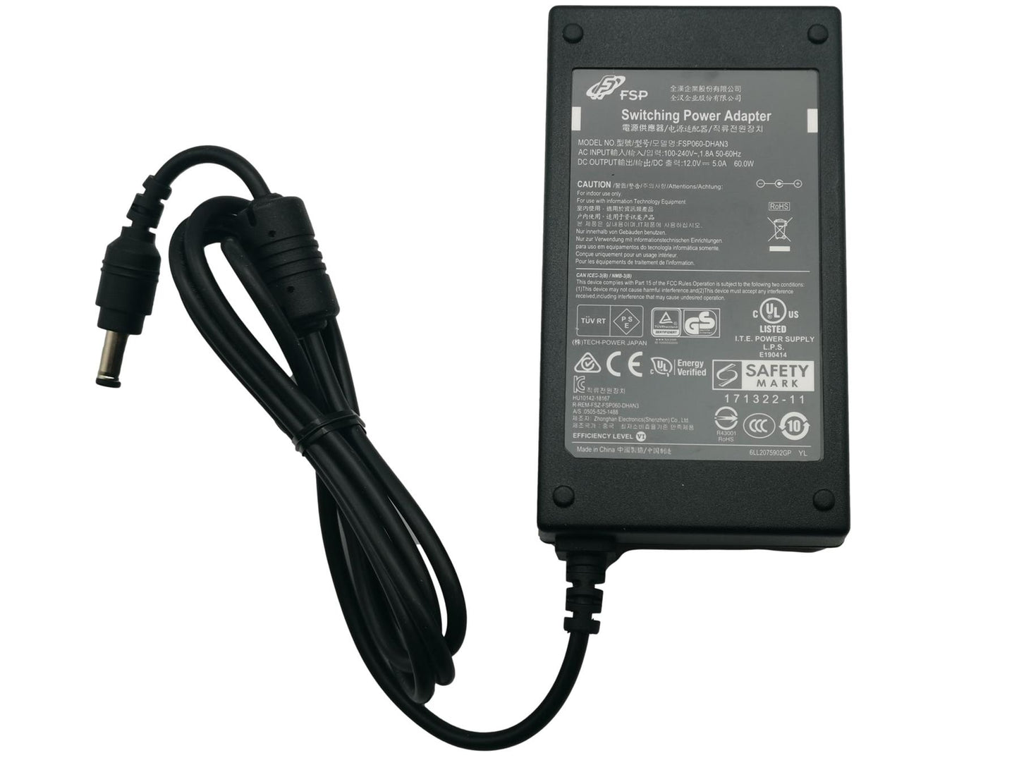 Acer Nitro ED273 RG321QUPd AC Charger Adapter Power supply Black 25.TM7M9.001