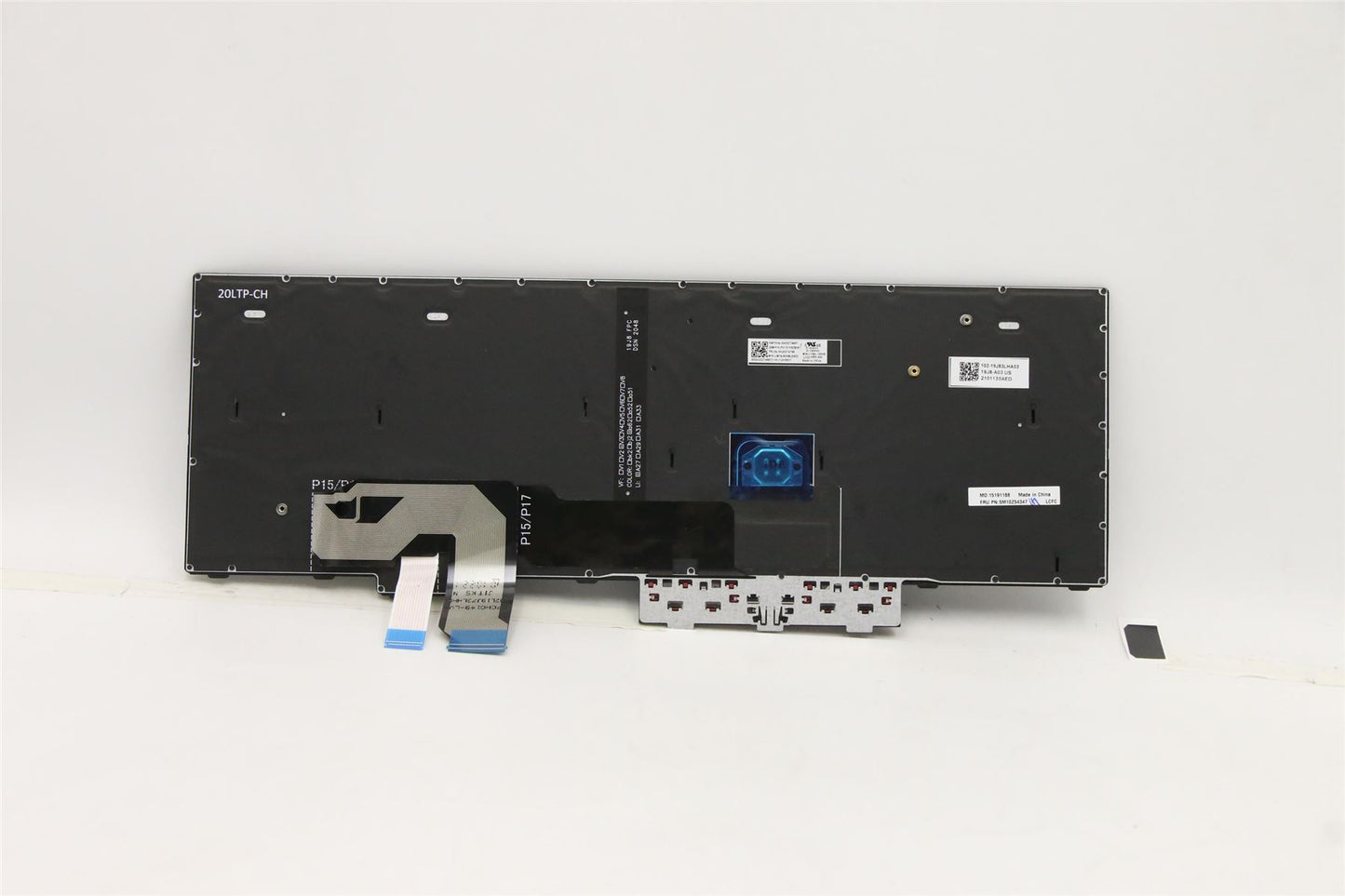 Lenovo ThinkPad P17 Gen 1 Keyboard Hebrew Black Backlit 5M10Z54347