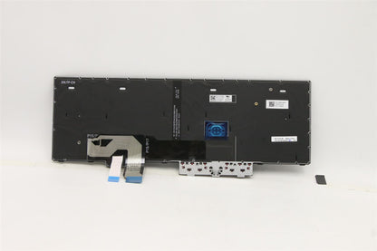 Lenovo ThinkPad P17 Gen 1 Keyboard Hebrew Black Backlit 5M10Z54347