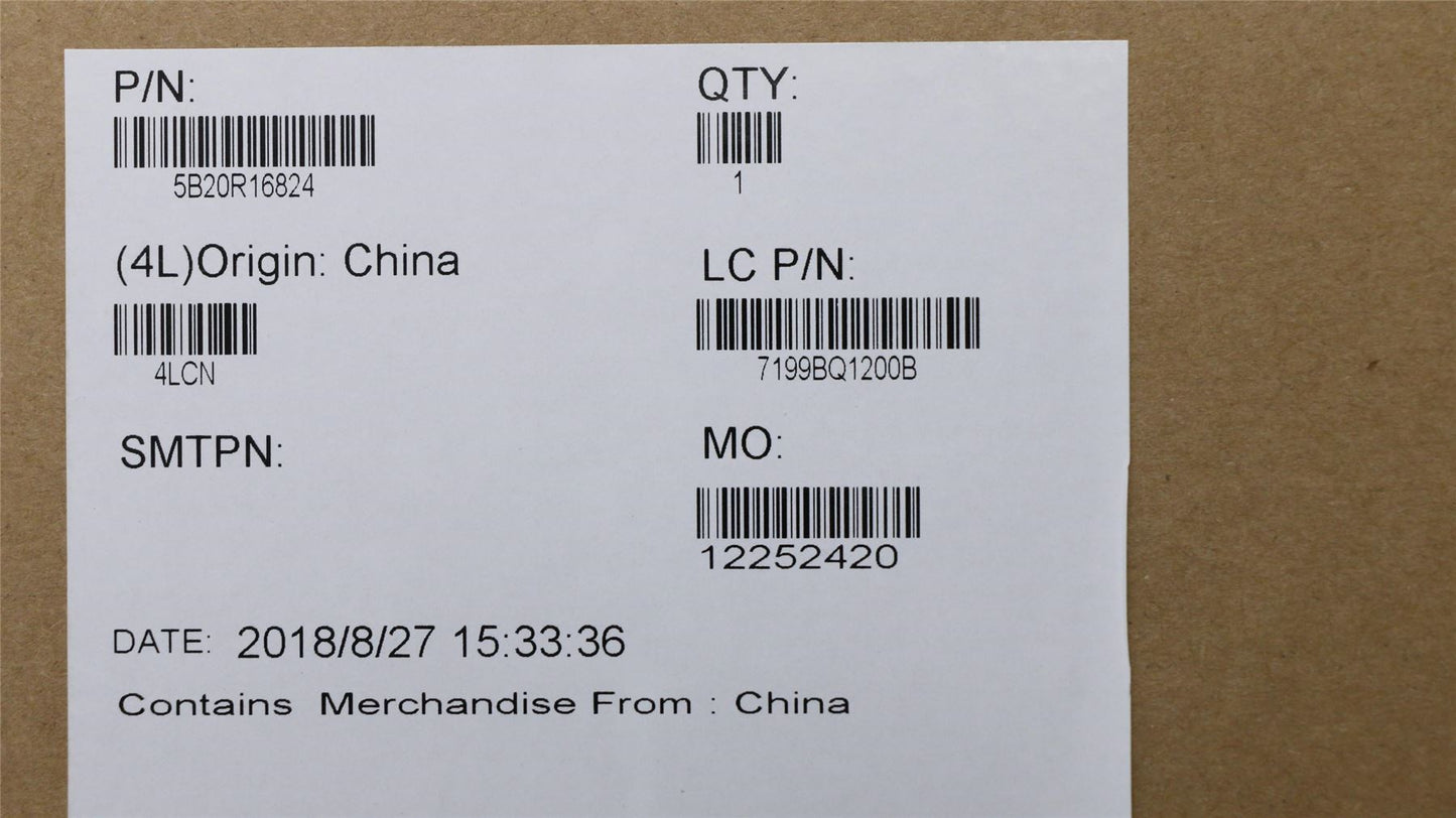 Lenovo 5B20R16824 MBL81G2 I78550U N530_2G D4G WIN