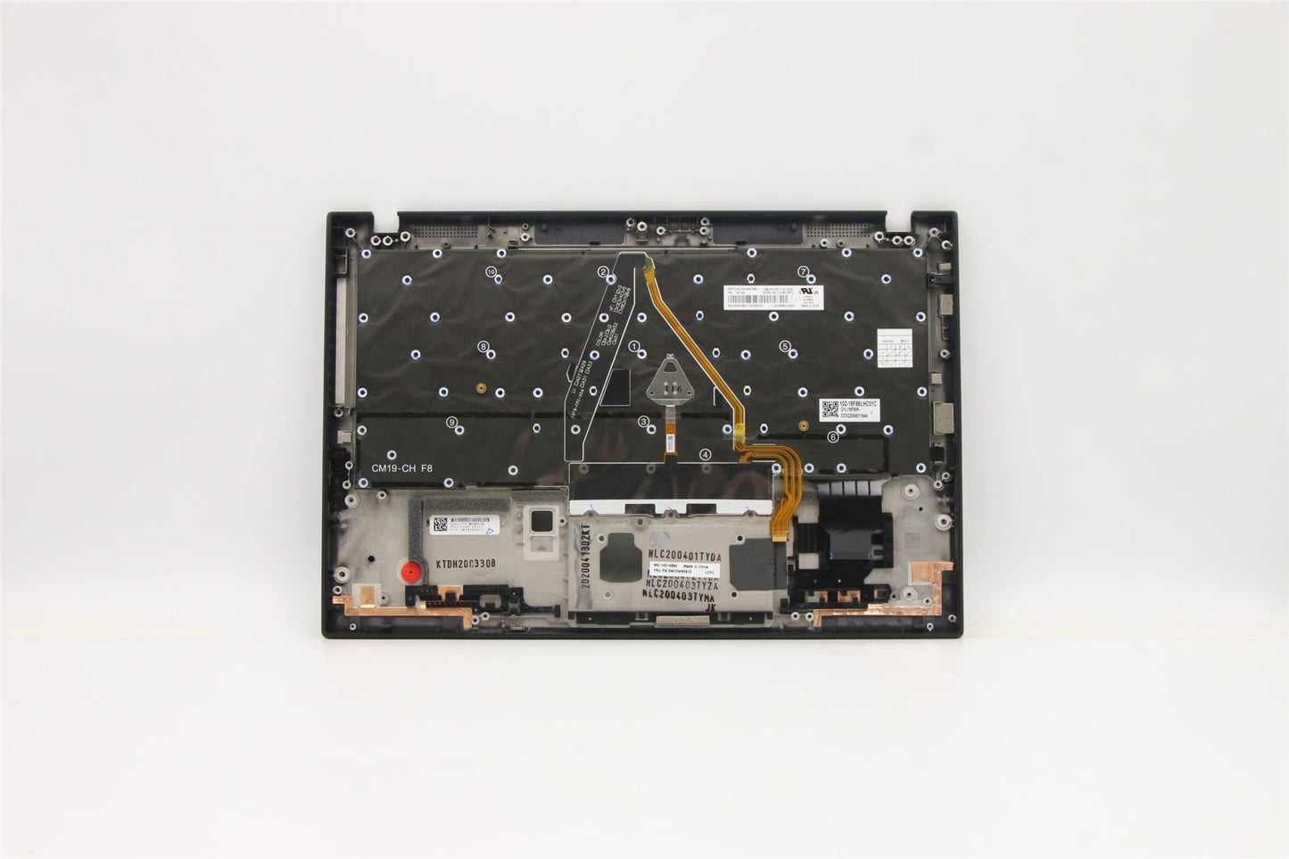 Lenovo MECH_ASM GRP KBD BZL,058 FRA,WW,DB,CHY 5M10W85910
