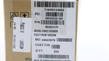Lenovo VIWZ2 Rubber Foot Front Brown 90202170