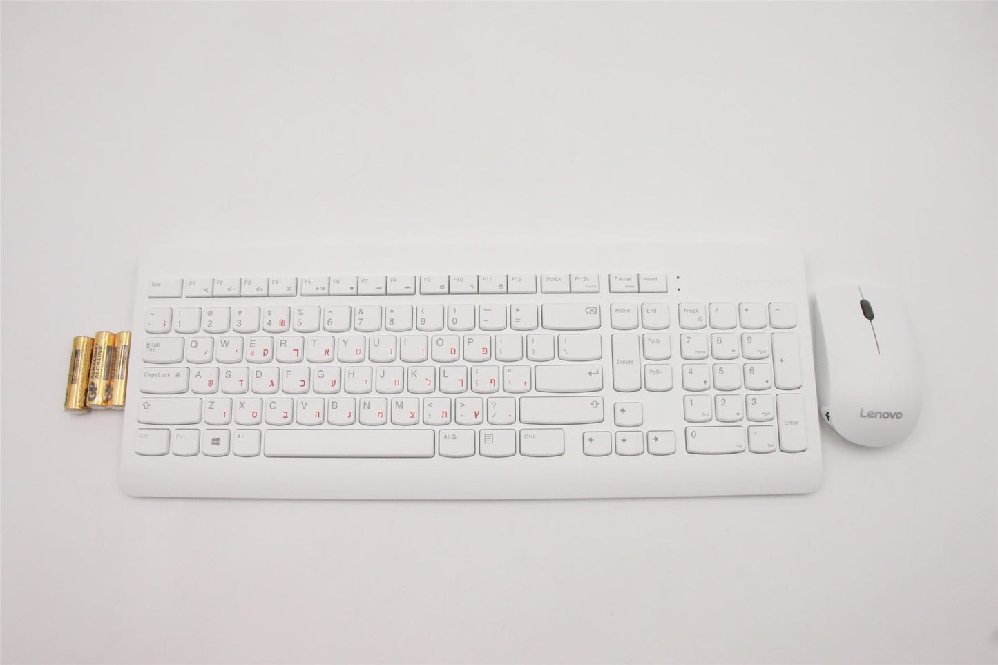 Lenovo IdeaCentre A340-24IWL A340-22IGM Wireless Keyboard Mouse White 5KM1C03361