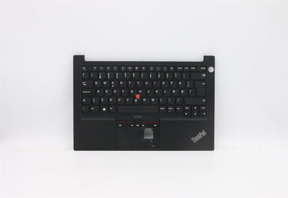Lenovo ThinkPad E14 Gen 2 Palmrest Cover Keyboard Nordic Black 5M10Z27307