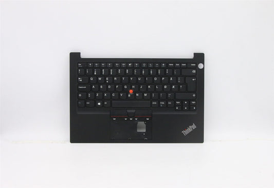 Lenovo ThinkPad E14 Gen 2 Palmrest Cover Keyboard Nordic Black 5M10Z27307