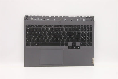 Lenovo 5 16ITH6H Palmrest Cover Touchpad Keyboard Nordic Storm Grey 5CB1D05406
