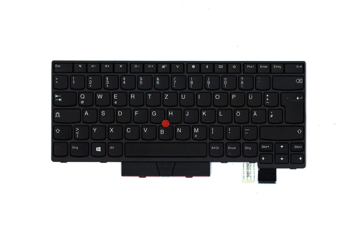 Lenovo ThinkPad T480 A485 Keyboard German Black 01HX311