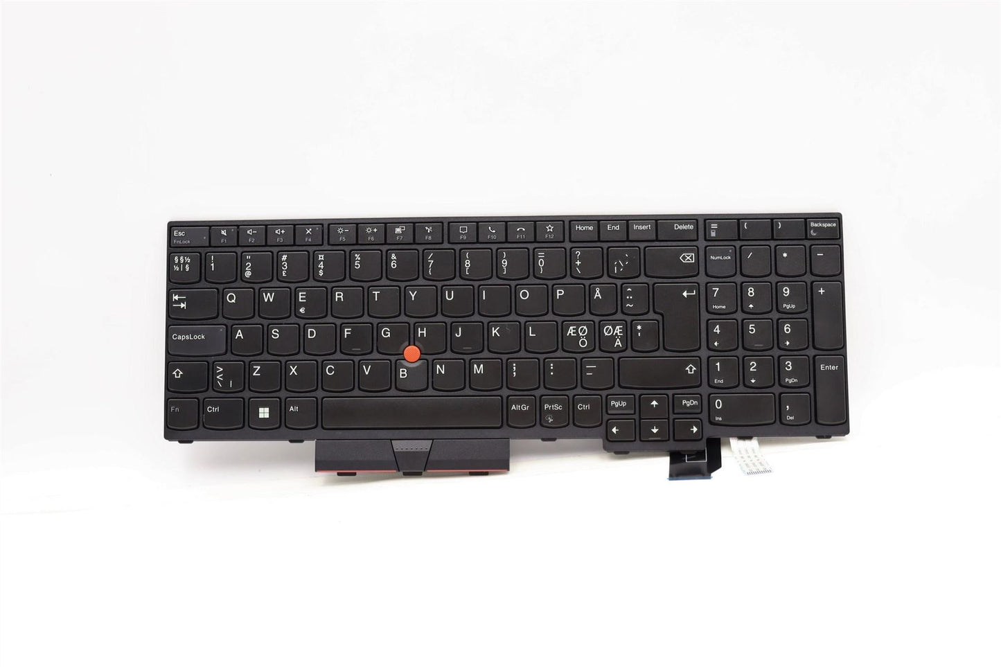 Lenovo ThinkPad T15p Gen 2 P15v Gen 2 P15v Gen 3 Keyboard Nordic 5N20X22878