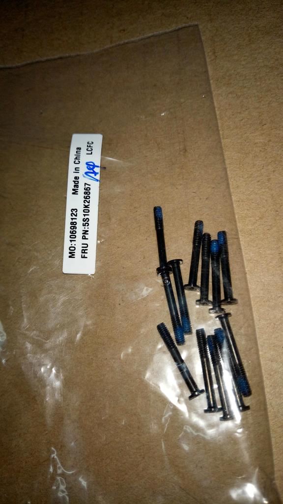 Lenovo 5S10K26867 SCREW Screw L Y70015ACZ D Cover 15