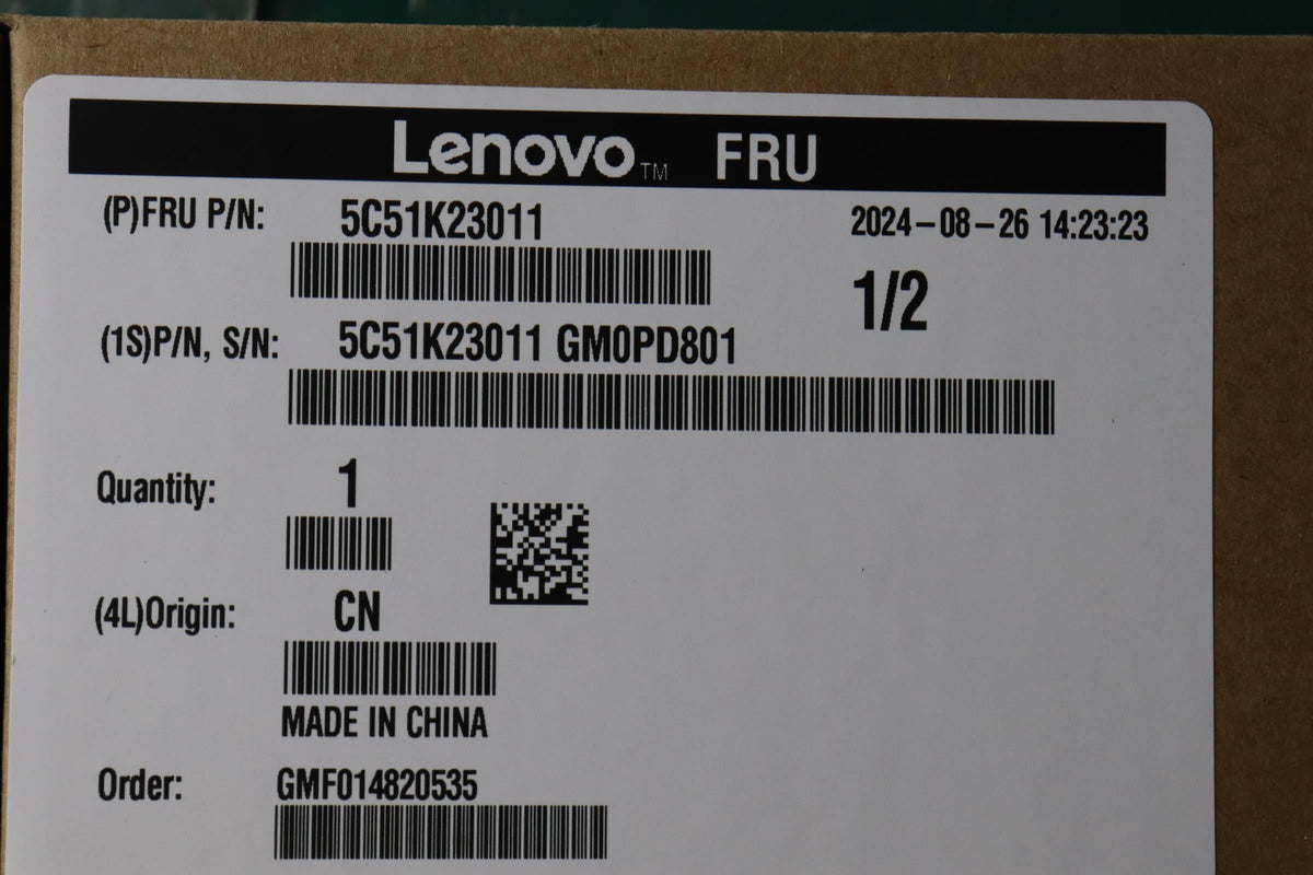 Lenovo U.2/U.3 Adapter SSD Board 5C51K23011