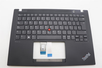 Lenovo ThinkPad T14s Gen 4 Keyboard Palmrest Top Cover Spanish Black 5M11L93064