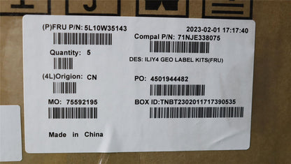 Lenovo LABEL LABEL C 21JG 5L10W35143