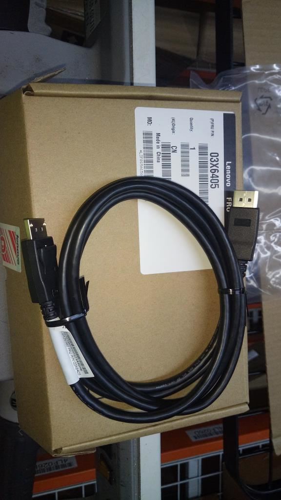 Lenovo FRU DisplayPort Cable Kit 03X6405
