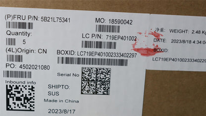 Lenovo ThinkPad P16 Gen 2 Motherboard Mainboard UMA INTELI713850HX 5B21L75341
