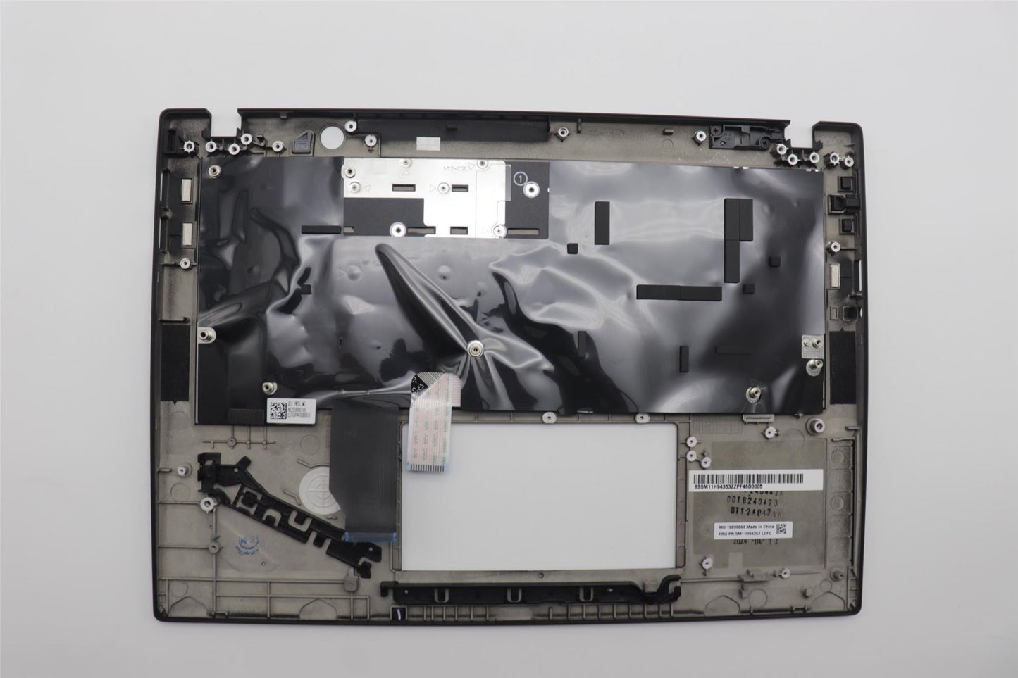 Lenovo ThinkPad X13 Gen 4 Keyboard Palmrest Top Cover Ukrainian Black 5M11H94352
