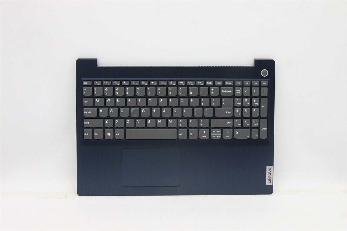 Lenovo IdeaPad 3-15ITL05 Keyboard Palmrest Top Cover US Blue 5CB1C15053