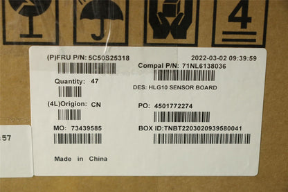 Lenovo Sensor_Board C 82S9 5C50S25318