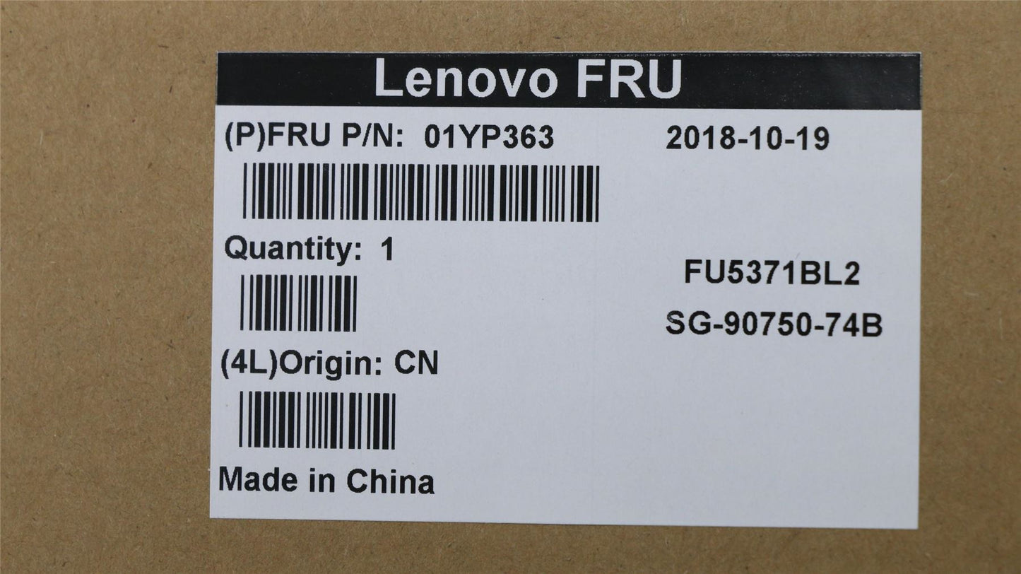 Lenovo ThinkPad T480s L480 L380 L390 L490 T490 T495 P43s Keyboard Black 01YP363